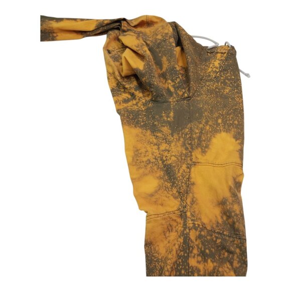 H&M Divided Mens Jogger Pants Size 30 Brown & Orange Tie-Dye Cotton Blend - Picture 5 of 8